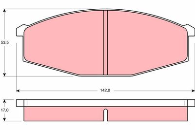 Pastiglie freno anteriore Mazda 626 IV 1997 2001