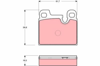 Pastiglie freno posteriore BMW 7 1977 1986