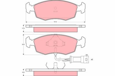 Pastiglie freno anteriore Ford scorpio I estate 1990 1992