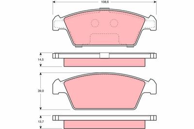 Pastiglie freno anteriore Daewoo tico 1995 2000