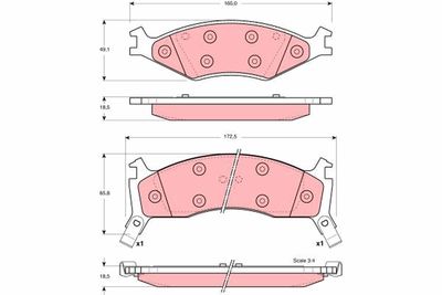 Pastiglie freno anteriore Kia sportage 1994 1999