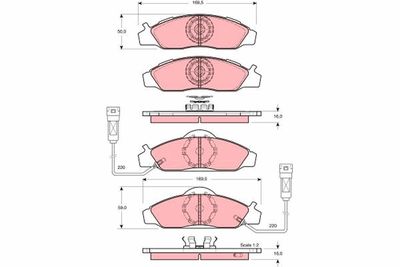 Pastiglie freno anteriore SsangYong musso 1997 2003
