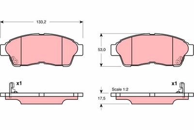 Pastiglie freno anteriore Toyota rav 4 I 1994 2000