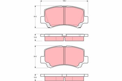 Pastiglie freno anteriore Suzuki wagon r 2003 2005