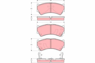 Pastiglie freno anteriore Suzuki baleno hatchback 1995 2002