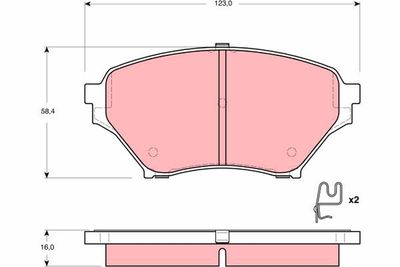 Pastiglie freno anteriore Mazda MX-5 II 2000 2005