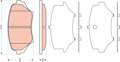 Pastiglie freno anteriore Mazda MX-5 III 2005 ->