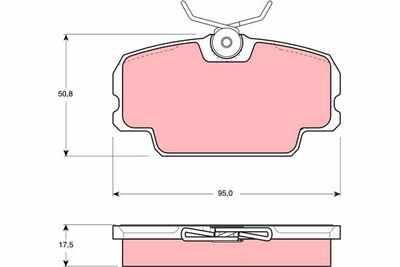 Pastiglie freno posteriore Mercedes 190 1985 1993