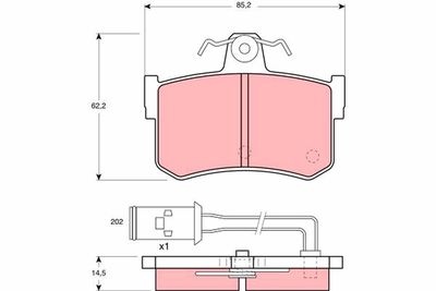 Pastiglie freno posteriore Rover 800 1986 1991