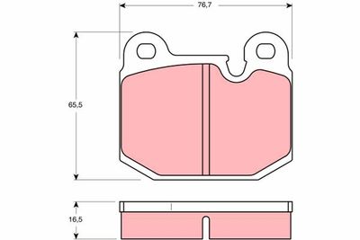 Pastiglie freno anteriore BMW 3 1975 1980