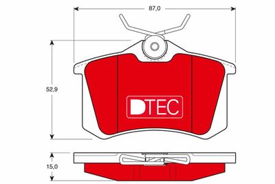 Pastiglie freno dtec posteriore Audi, Audi - faw-aud allroad 2000 - 2005,