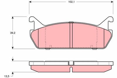 Pastiglie freno posteriore Suzuki baleno 1996 2002