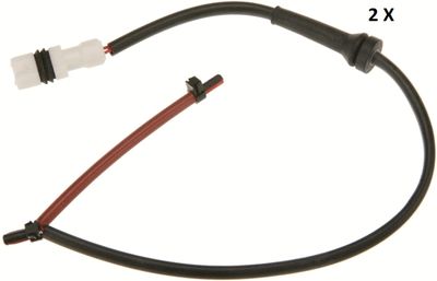 Contatto segnalazione usura past. freno/mat. d'attrito anteriore Porsche boxster 1996 ->