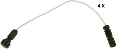 Contatto segnalazione usura past. freno/mat. d'attrito posteriore Mercedes T1 bus 07/82 01/90