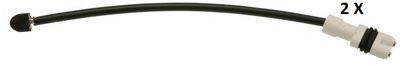 Contatto segnalazione usura past. freno/mat. d'attrito anteriore Porsche 928S 08/86 07/91
