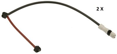 Contatto segnalazione usura past. freno/mat. d'attrito anteriore Porsche 944 08/88 07/91