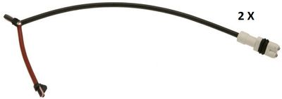 Contatto segnalazione usura past. freno/mat. d'attrito anteriore Porsche 911 07/04 ->