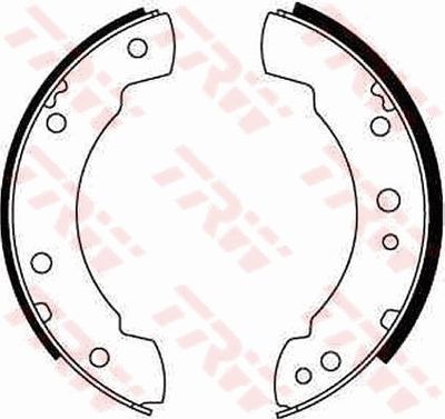 Ganascia freno posteriore Ford Transit box 1983 1986