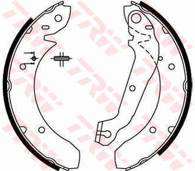 Ganascia freno posteriore Ford granada 1981 1985