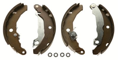 Ganascia freno posteriore Ford Fiesta II 1987 1989