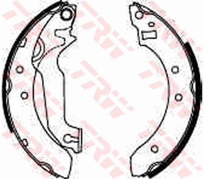 Ganascia freno posteriore Ford orion II 1985 1990