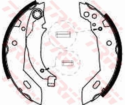 Ganascia freno posteriore Peugeot 205 II 1990 1992