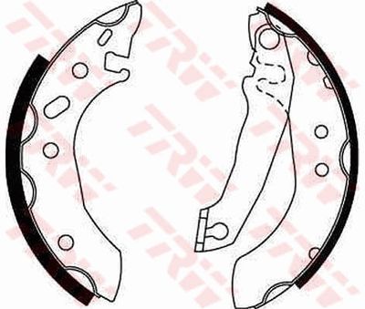 Ganascia freno posteriore Ford escort VII 1995 1998