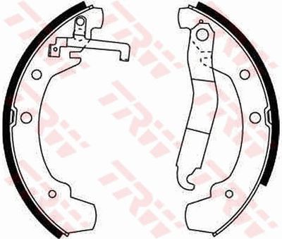 Ganascia freno posteriore Volkswagen lt 28-35 I bus 1979 1992