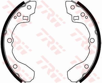 Ganascia freno posteriore Mazda 626 III 1987 1992