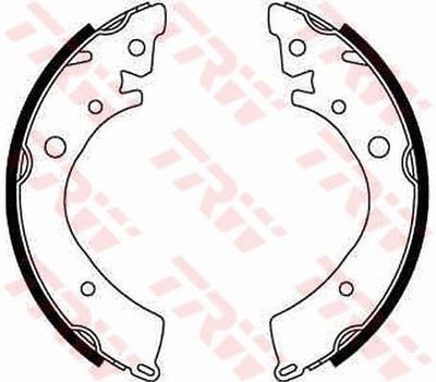 Ganascia freno posteriore Honda accord II 1983 1985