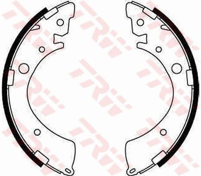 Ganascia freno posteriore Honda civic VI 2001 2005