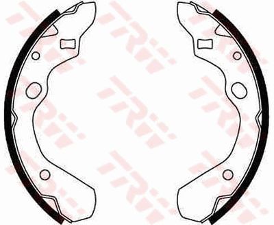 Ganascia freno posteriore Mazda 323 c IV 1989 1993