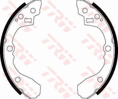 Ganascia freno posteriore Kia rio 2000 2005