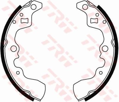 Ganascia freno posteriore Suzuki swift I 1985 1989