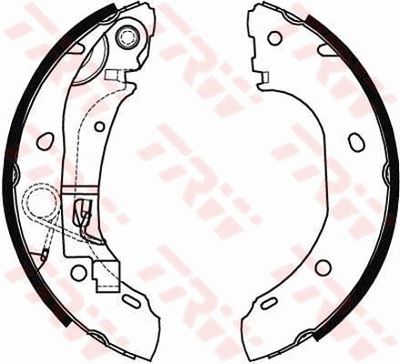 Ganascia freno posteriore Fiat Ducato bus 2001 2002