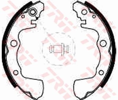 Ganascia freno posteriore Subaru rex II 1982 1989