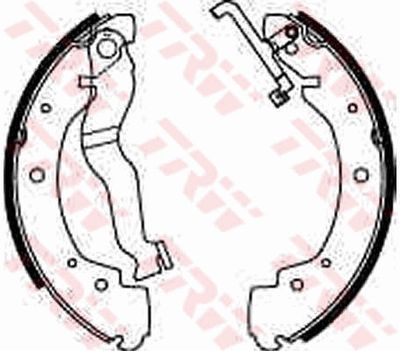 Ganascia freno posteriore Volkswagen Transporter T4 bus 1996 2003