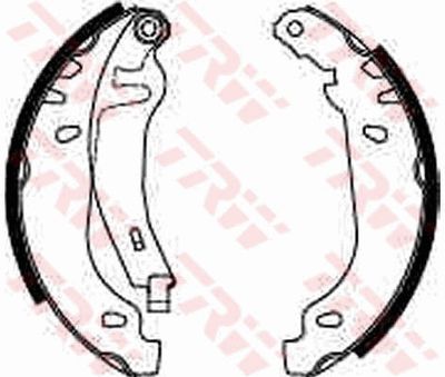 Ganascia freno posteriore Citroën zx 1991 1997