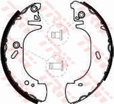 Ganascia freno posteriore Ford Transit flatbed / chassis 1994 2000