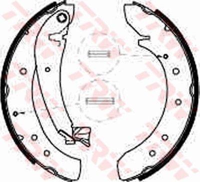 Ganascia freno posteriore Fiat Fiat Ducato 18 1997 2002