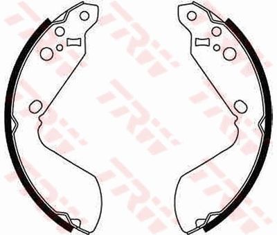 Ganascia freno posteriore Suzuki vitara 1990 1999