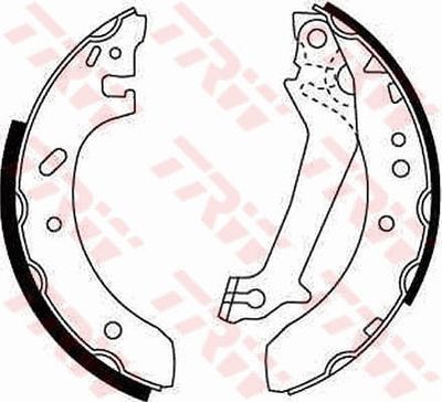 Ganascia freno posteriore Ford Ford Fiesta, escort 1995 1998