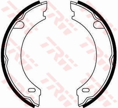 Ganascia freno posteriore Volvo S90 1997 1998