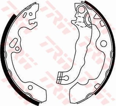 Ganascia freno posteriore Ford Ford Focus/Focus SW 1999 2004