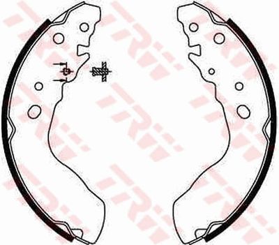 Ganascia freno posteriore Suzuki vitara 1996 1999