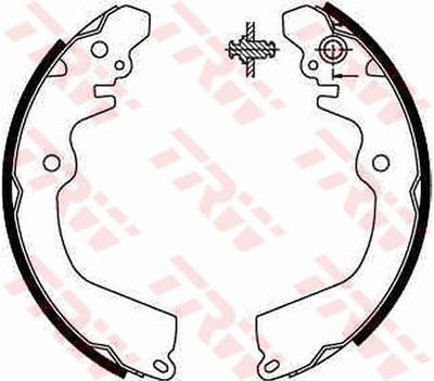 Ganascia freno posteriore Mitsubishi space runner 1991 1999