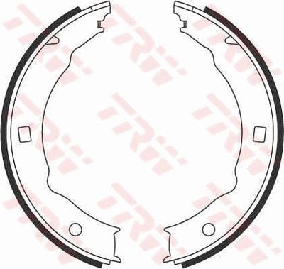 Ganascia freno posteriore Peugeot 406 1995 2004