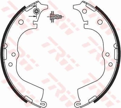 Ganascia freno posteriore Toyota hiace IV box 2006 ->