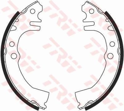 Ganascia freno posteriore Daihatsu cuore VII 2003 ->