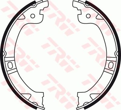 Ganascia freno posteriore Chrysler town & coun Chrysler voyager / gran